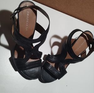 Franco Sarto black heels